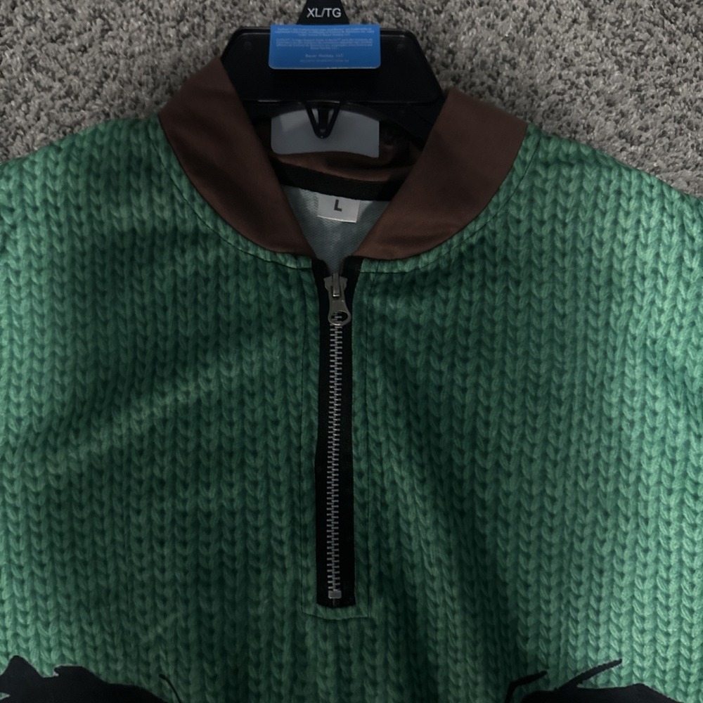 Dr. Seuss The Grinch Long Sleeve Shirt Large - Picture 2 of 3